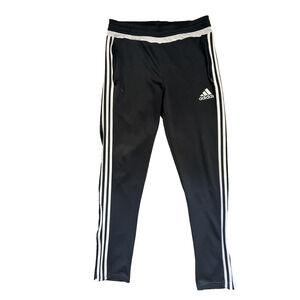 Women's Adidas Size XL (See Measurements) Basic Three Stripe Sweatpants Pockets